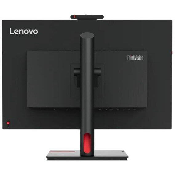 Monitor IPS LED Lenovo 27" T27hv-30, WQHD (2560 x 1440), HDMI, DisplayPort, Boxe, Pivot, Negru
