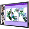 Display interactiv (tabla interactiva) Dell P8624QT, 86" Class, 4K UHD 85.6", LED-backlit LCD IPS, 1200:1, 8ms, Difuzoare 20W, Negru