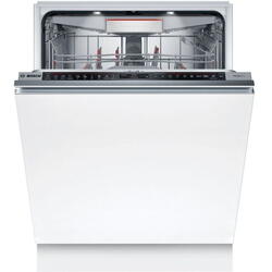 Masina de spalat vase incorporabila Bosch SMD8TCX01E, 14 seturi, 8 programe, Clasa A, Home Connect, 60 cm, Alb