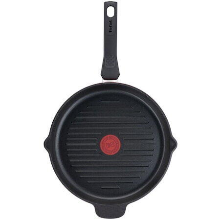 Tigaie grill Tefal Daily Chef E2374074, 26cm, inductie