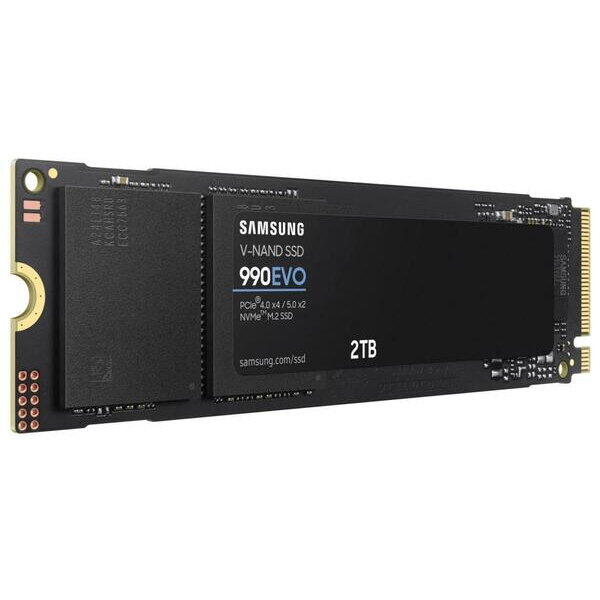 SSD Samsung 990 EVO, M.2 2280, 2TB, PCIe 4.0 x4 / 5.0 x2 NVMe 2.0