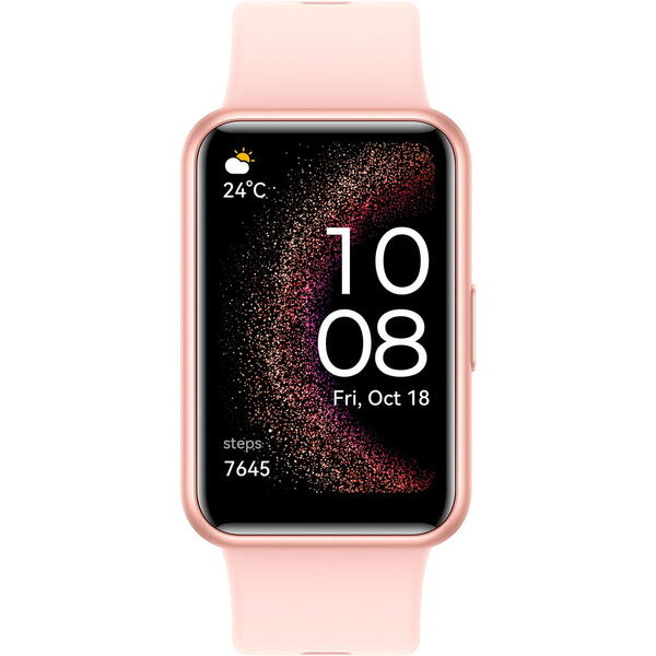 Smartwatch Huawei Watch FIT SE, Silicone Strap, Roz