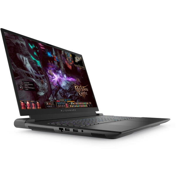 Laptop Gaming Dell Alienware M18 R1, Intel Core i7-1370HX, 18 inch QHD+, 64GB RAM, 2TB SSD, nVidia RTX 4070 8GB, Windows 11 Pro, Negru