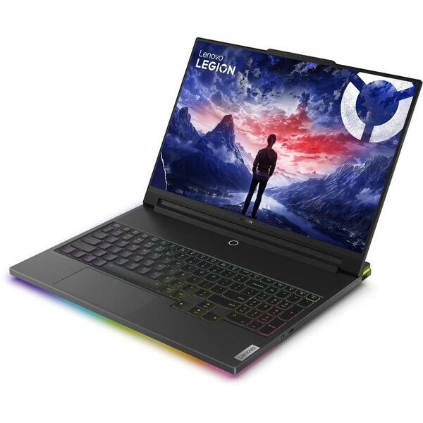 Laptop Gaming Lenovo Legion 9 16IRX9, Intel Core i9-14900HX, 16 inch 3.2K, 64GB RAM, 2TB SSD, nVidia RTX 4090 16GB, Free DOS, Negru