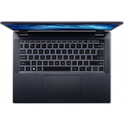 Laptop Acer Travel Mate P4 TMP414-41, AMD Ryzen 5 PRO 6650U, 14 inch WUXGA, 16GB RAM, 512GB SSD, Free DOS, Albastru