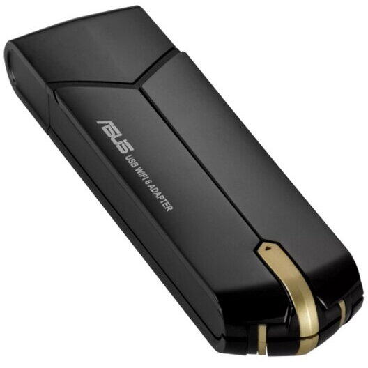 Adaptor wireless ASUS USB-AX56 Dual Band, WiFi 6, Negru