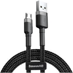 Baseus Cafule Micro USB cable 2.4A 0,5m (gray + black)
