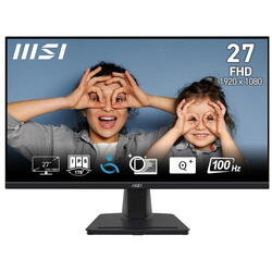 Monitor IPS LED MSI PRO 27" MP275, Full HD (1920 x 1080), VGA, HDMI, Boxe, 1 ms, Negru
