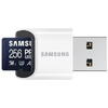 Card de memorie Samsung PRO Ultimate MB-MY256SB/WW 256GB, Class 10, UHS-I U3, V30, A2 + Adaptor USB