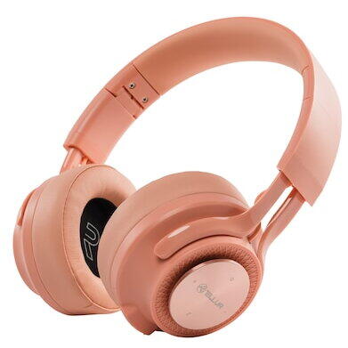 Casti Over-ear Bluetooth Tellur Feel, roz