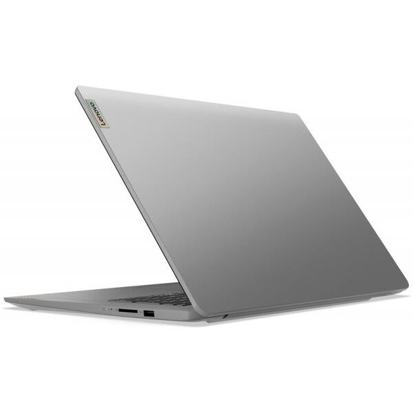 Notebook Lenovo IdeaPad 3 17ALC6, 17.3" FHD, AMD Ryzen 7 5700U, 12GB RAM, 512GB SSD, AMD Radeon, Fara OS