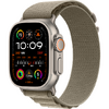 Smartwatch Apple Watch Ultra 2 GPS + Cellular, 49mm Titanium Case with Olive Alpine Loop - Large