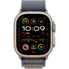 Apple Watch Ultra 2, GPS, Cellular, Carcasa Titanium 49mm, Blue Alpine Loop - Medium