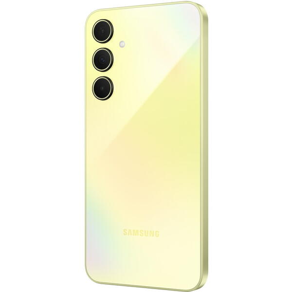 Telefon mobil Samsung Galaxy A35, Dual SIM, 6GB, 128GB, 5G, Galben