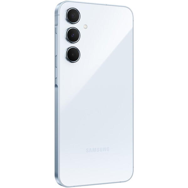 Telefon mobil Samsung Galaxy A55, Dual SIM, 8GB, 128GB, 5G, Ice Blue