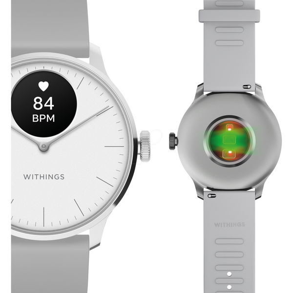Smartwatch Withings Scanwatch Light 37mm, Argintiu