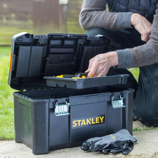 Cutie scule Stanley STST1-75521, 48.2x25.4x25 cm, tava detasabila, incuietoare metalice
