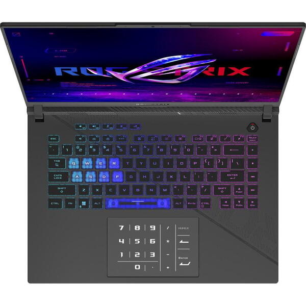 Laptop Gaming Asus ROG Strix G16, Intel i9-14900HX, 16" WQXGA, RAM 32GB, SSD 1TB, GeForce RTX 4060 8GB, Fara OS
