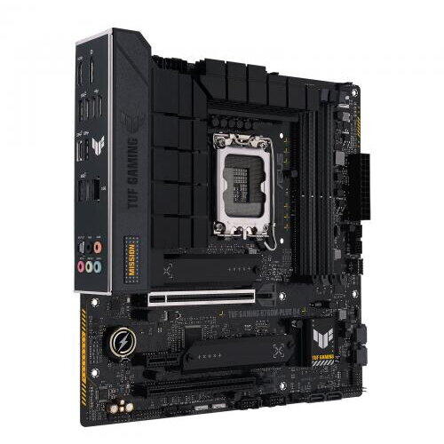 Placa de baza ASUS TUF GAMING B760M-PLUS D4, Intel B760, Socket 1700, mATX