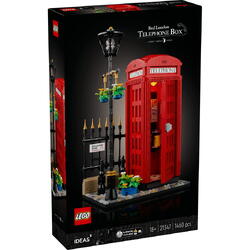 Lego Ideas - Cabina telefonica din Londra, 1460 piese
