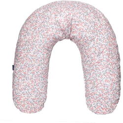 Perna pentru gravide si alaptat Comfort 170 cm cu poliester Womar Zaffiro Pink Stones