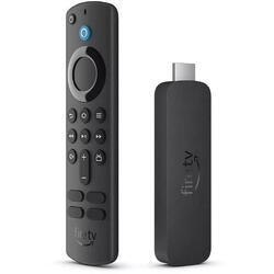 Media Player Amazon Fire TV Stick 4K (2nd Gen) 2023, Quad-core, 8 GB, Wi-Fi 6, Bluetooth 5.2, Dolby Atmos, Negru