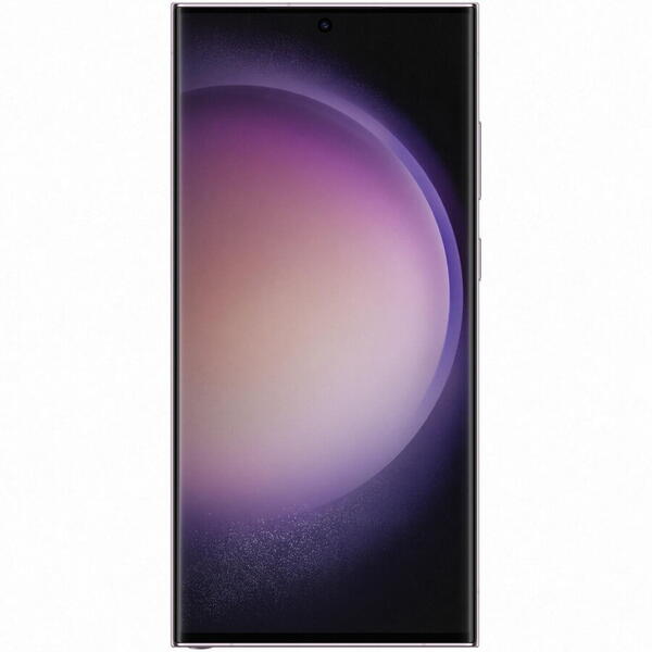 Telefon mobil Samsung Galaxy S23 Ultra, Dual SIM, 12GB RAM, 256GB, 5G, Violet