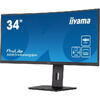 Monitor Gaming VA LED iiyama 34" XCB3494WQSN-B5, WQHD (3440 x 1440), HDMI, DisplayPort, AMD FreeSync, Ecran Curbat, Boxe, 120 Hz, 1 ms, Negru