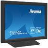 Monitor VA LED Iiyama 15" T1531SR-B1S, VGA, HDMI, DisplayPort, Boxe, Touchscreen, Negru