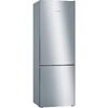 Combina frigorifica independentă Bosch, Seria 6 KGE49AICA, 201x70cm, Inox anti amprentă