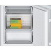 Combina frigorifica Incorporabila Bosch KIV86NSE0, 267 l, Low Frost, EcoAirflow, Iluminare LED, Clasa E, H 177.5 cm, Alb
