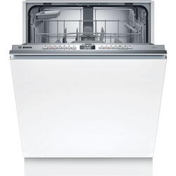 Masina de spalat vase incorporabila Bosch SMV4HTX00E, 13 seturi, 6 programe, Clasa D, Home Connect, 60 cm, Alb