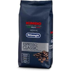Cafea boabe DeLonghi Kimbo Espresso Classic DLSC610 - 5513282361, 250g, 35% Arabica - 65% Robusta, Prajire medie, Intensitate 5