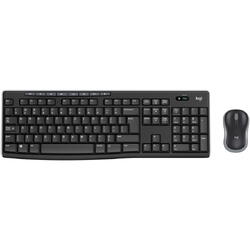 Kit tastatura si mouse Logitech MK270, Wireless, Negru