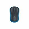 Mouse Optic Logitech M185, USB Wireless, Negru-Albastru