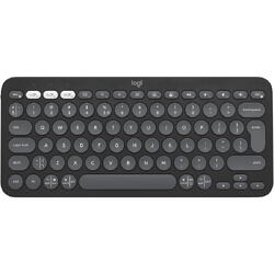 Tastatura Bluetooth Logitech Pebble Keys 2 K380s, Multi-Device, Tonal graphite
