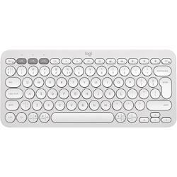 Tastatura Bluetooth Logitech Pebble Keys 2 K380s, Multi-Device,  Alb