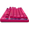 Tastatura Gaming Logitech G PRO X TKL Lightspeed, Magenta