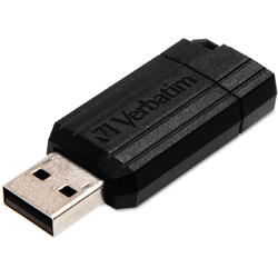 Memorie USB Verbatim 32GB Pin Stripe, negru