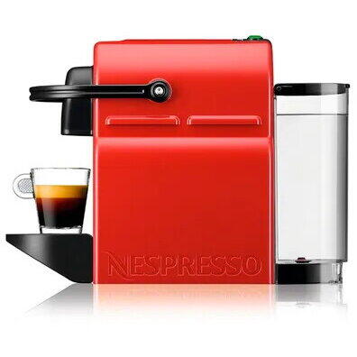 Espressor cu capsule Nespresso by Krups Inissia Red XN100510, 1260W, 19 bari, 0.7L, rosu