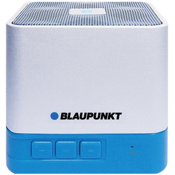 Boxa portabila bluetooth Blaupunkt BT02WH, FM, Alb