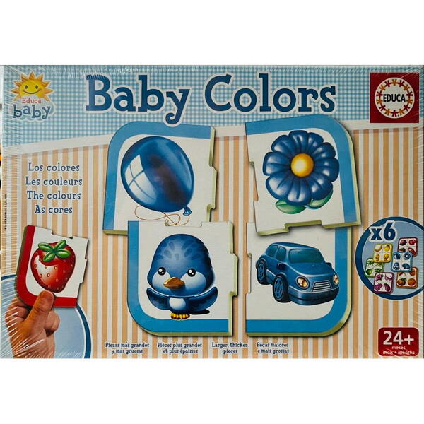 Set 6 puzzle-uri Educa Colors baby