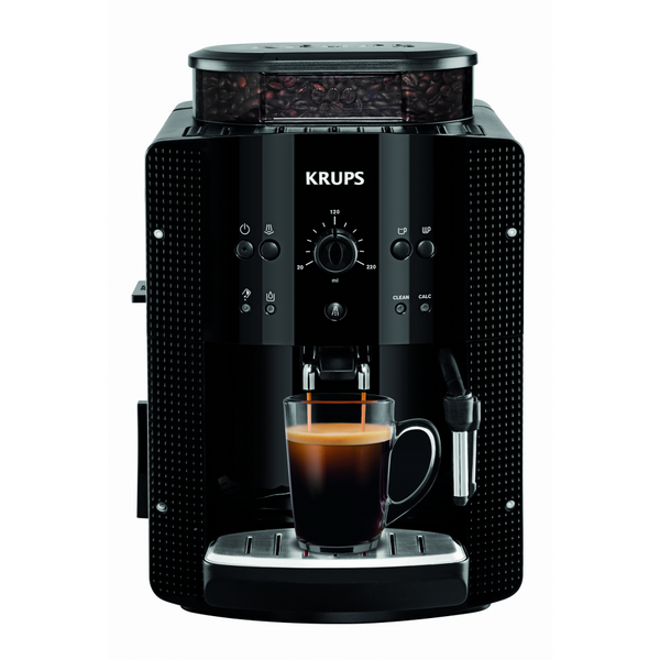 Espressor automat Krups Essential EA810870, 1.6L, 15 bari, negru