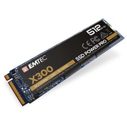 SSD EMTEC X300 Power Pro, 512GB, PCI Express x4, NVMe PCIe M.2 2280