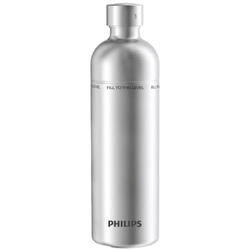 Sticla pentru carbonator, Philips, Inox, Fara bisfenol, 88 x 295 mm, Argintiu