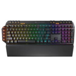 Tastatura Gaming Mecanica Cougar 700K Evo, Red Cherry MX, Iluminare RGB, USB, Negru