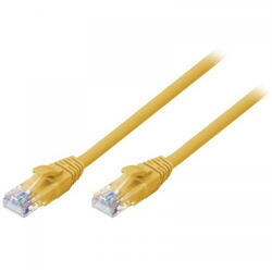 Cablu Retea Lindy LY-48062 1M CAT.6 U/UTP, Galben