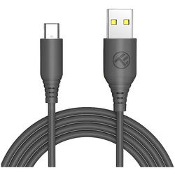 Cablu silicon Tellur USB to Type-C, 3A, 1m, negru
