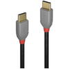 Cablu Lindy 1m USB 2.0 Type-C, Anthra