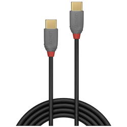 Cablu Lindy 1m USB 2.0 Type-C, Anthra